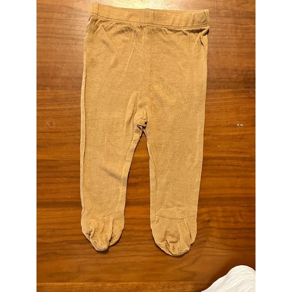 Rust Solly Baby Merino Wool Long Sleeve leggings - Size M